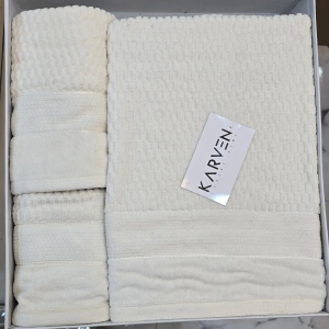 Serviette Bain 3 piéces Blanc