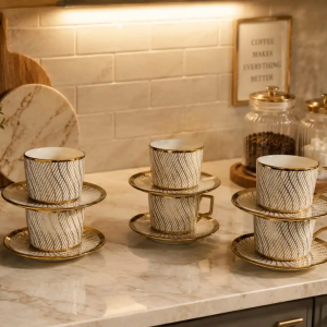 Tasses à café lait 12 pcs
