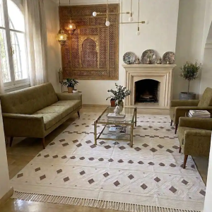 margoum aloucha (petit carreau marron) 2*3