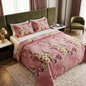 parure de lit 4 pcs fleurit