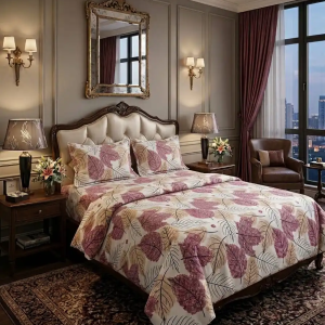 parure de lit 4 pcs نقشةٱلورقة